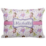 Princess Print Decorative Baby Pillowcase - 16"x12" (Personalized)