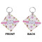 Princess Print Diamond Keychain (Front + Back)