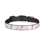 Princess Print Dog Collar - Small (Personalized)