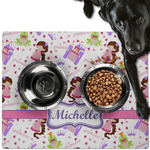 Princess Print Dog Food Mat - Large w/ Name or Text