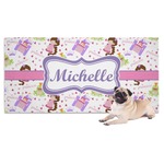 Princess Print Dog Towel (Personalized)