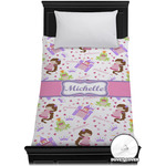 Princess Print Duvet Cover - Twin XL (Personalized)