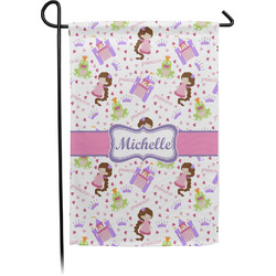 Princess Print Garden Flag (Personalized)