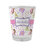 Princess Print Glass Shot Glass - 1.5 oz - Single (Personalized)