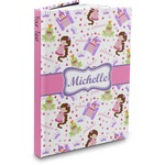 Princess Print Hardbound Journal - 7.25" x 10" (Personalized)