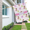 Princess Print House Flags - Double Sided - LIFESTYLE