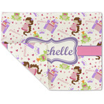 Princess Print Double-Sided Linen Placemat - Single w/ Name or Text