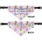 Princess Print Medium Dog Bandana Approval