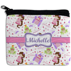 Princess Print Rectangular Coin Purse (Personalized)