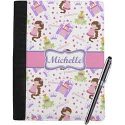 Princess Print Notebook Padfolio - Large w/ Name or Text