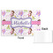 Princess Print Disposable Paper Placemat - Front & Back