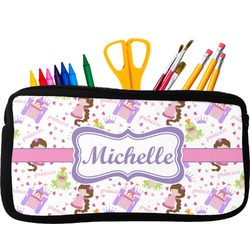 Princess Print Neoprene Pencil Case (Personalized)