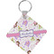 Princess Print Personalized Diamond Key Chain