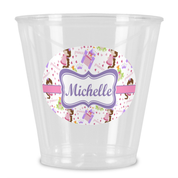 Custom Princess Print Plastic Shot Glass (Personalized)