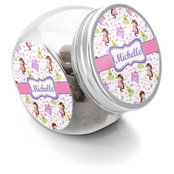 Princess Print Puppy Treat Jar (Personalized)