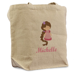 Princess Print Reusable Cotton Grocery Bag (Personalized)