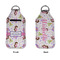 Princess Print Sanitizer Holder Keychain - Large APPROVAL (Flat)