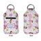 Princess Print Sanitizer Holder Keychain - Small APPROVAL (Flat)