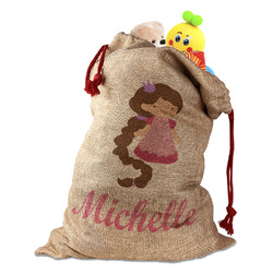 Princess Print Santa Sack (Personalized)