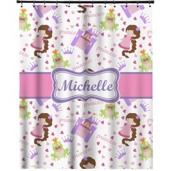 Princess Print Extra Long Shower Curtain - 70"x84" (Personalized)