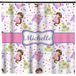 Princess Print Shower Curtain - 71" x 74" (Personalized)