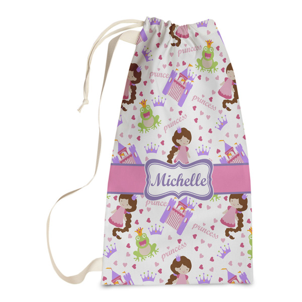 Custom Princess Print Laundry Bags - Small (Personalized)