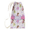 Princess Print Small Laundry Bag - Front View