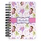 Princess Print Spiral Journal Small - Front View