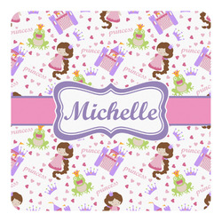 Princess Print Square Decal - Large (Personalized)