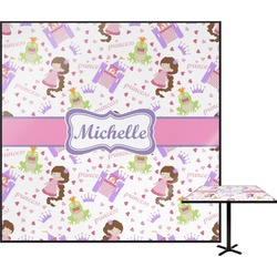 Princess Print Square Table Top - 24" (Personalized)