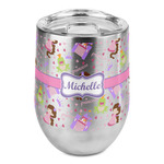 Princess Print Stemless Wine Tumbler - Full Print (Personalized)