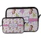 Princess Print Tablet Sleeve (Size Comparison)