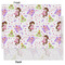 Princess Print Tissue Paper - Heavyweight - Large - Front & Back