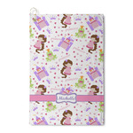 Princess Print Waffle Weave Golf Towel (Personalized)