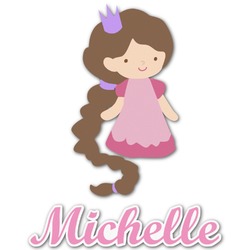 Princess Print Graphic Decal - Small (Personalized)