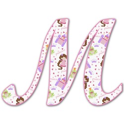 Princess Print Letter Decal - Medium (Personalized)