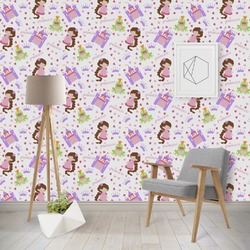 Princess Print Wallpaper & Surface Covering (Water Activated - Removable)