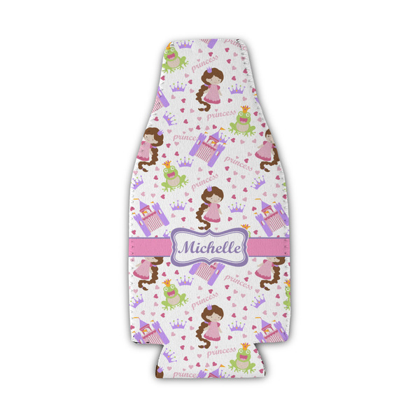 Custom Princess Print Zipper Bottle Cooler (Personalized)