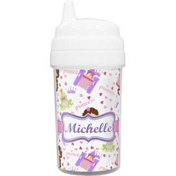 Princess Print Toddler Sippy Cup (Personalized)