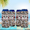 Dog Faces 16oz Can Sleeve - Set of 4 - LIFESTYLE