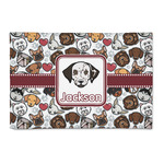 Dog Faces 2' x 3' Indoor Area Rug (Personalized)