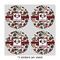 Dog Faces 4" Multipurpose Round Labels - Sheet