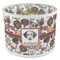 Dog Faces 8" Drum Lampshade - ANGLE Poly-Film