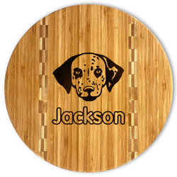 Dog Faces Bamboo Cutting Board (Personalized)