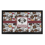 Dog Faces Bar Mat - Small (Personalized)