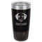 Dog Faces Black Polar Camel Tumbler - 20oz - Front