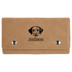 Dog Faces Cards & Dice Set - Light Brown (Personalized)