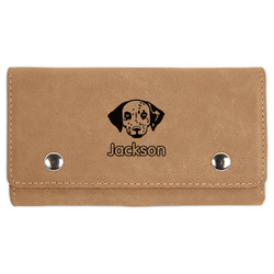 Dog Faces Cards & Dice Set - Light Brown (Personalized)