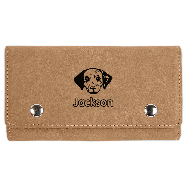 Custom Dog Faces Cards & Dice Set - Light Brown (Personalized)