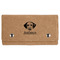 Dog Faces Cards & Dice Set - Light Brown - Front